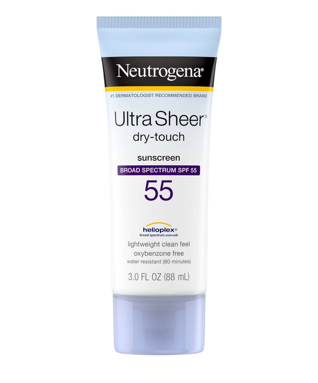کرم ضد آفتاب نوتروژینا مدل Ultra Sheer 55 حجم 88 میل
